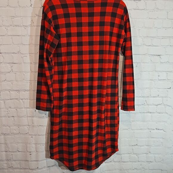 32 Degrees Heat Buffalo Check Nightgown Size S - Picture 6 of 8
